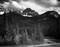 View of streamside trees and snow on mountains - Northeast Portion, Yellowstone National Park, Wyomi Poster Print by Ansel Adams - Item # VARPDX460983